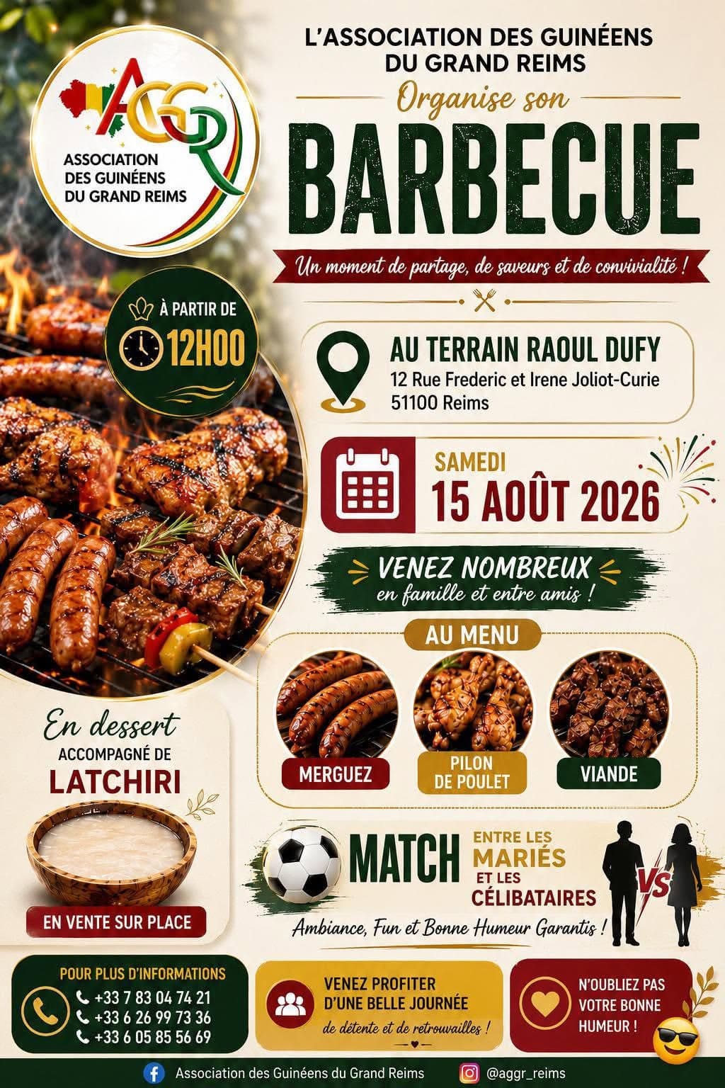 Barbecue de l'AGGR